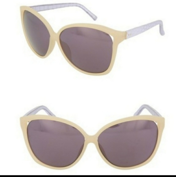 𝅺LINDA Farrow 61mm Oversized Round sunglasses NWT - Picture 1 of 7